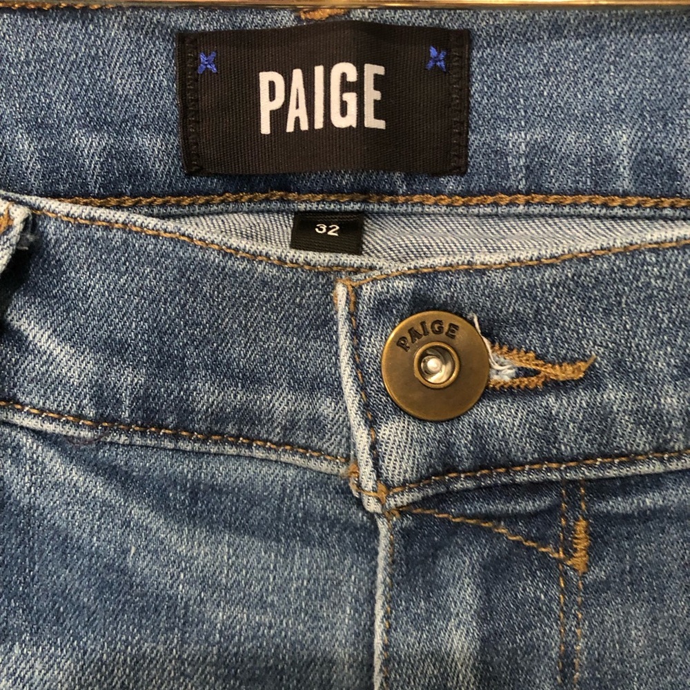 Paige Federal Slim Straight Jeans - Picture 3 of 4